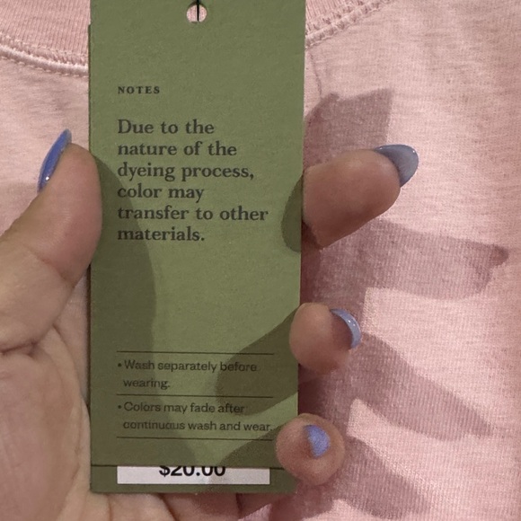 Goodfellow & Co Soft Pink Tee - Picture 3 of 5